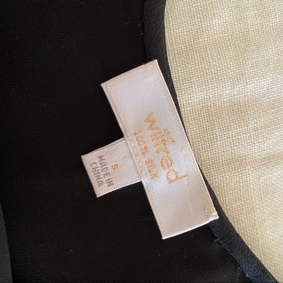 Wilfred Lazare black silk dress, size small - Picture 5 of 5